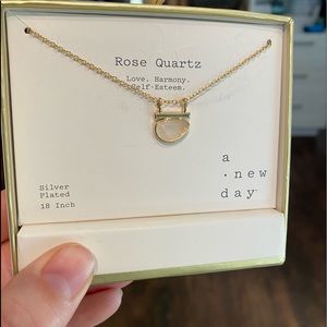 Rose Quartz necklace